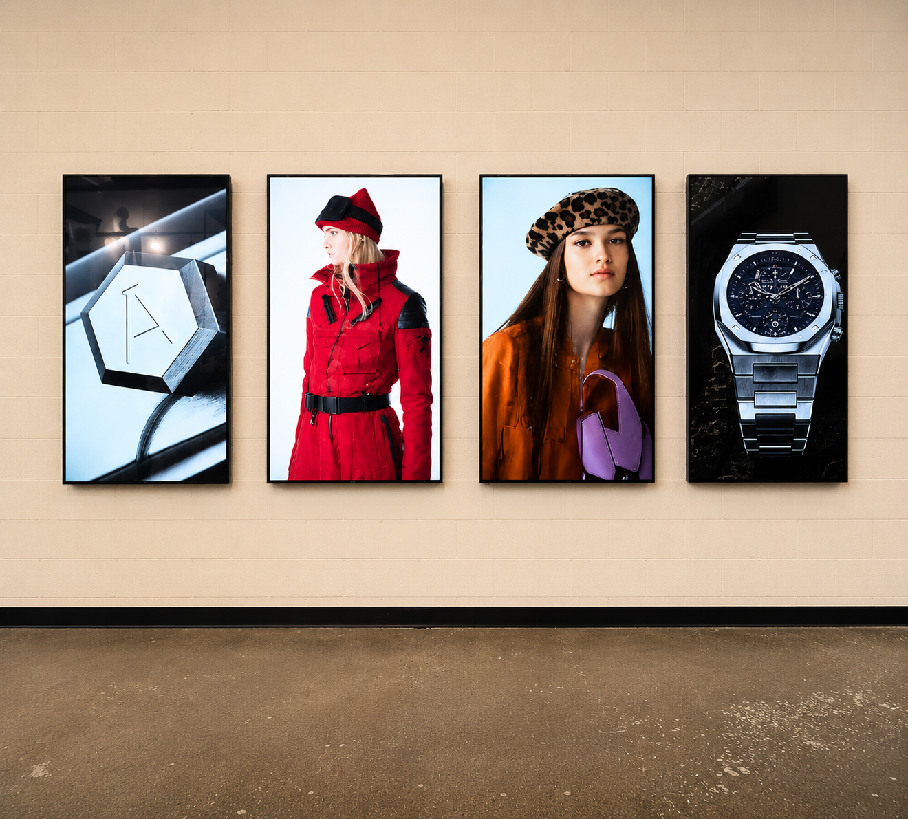 Écran LCD 4K mural Zeeyon