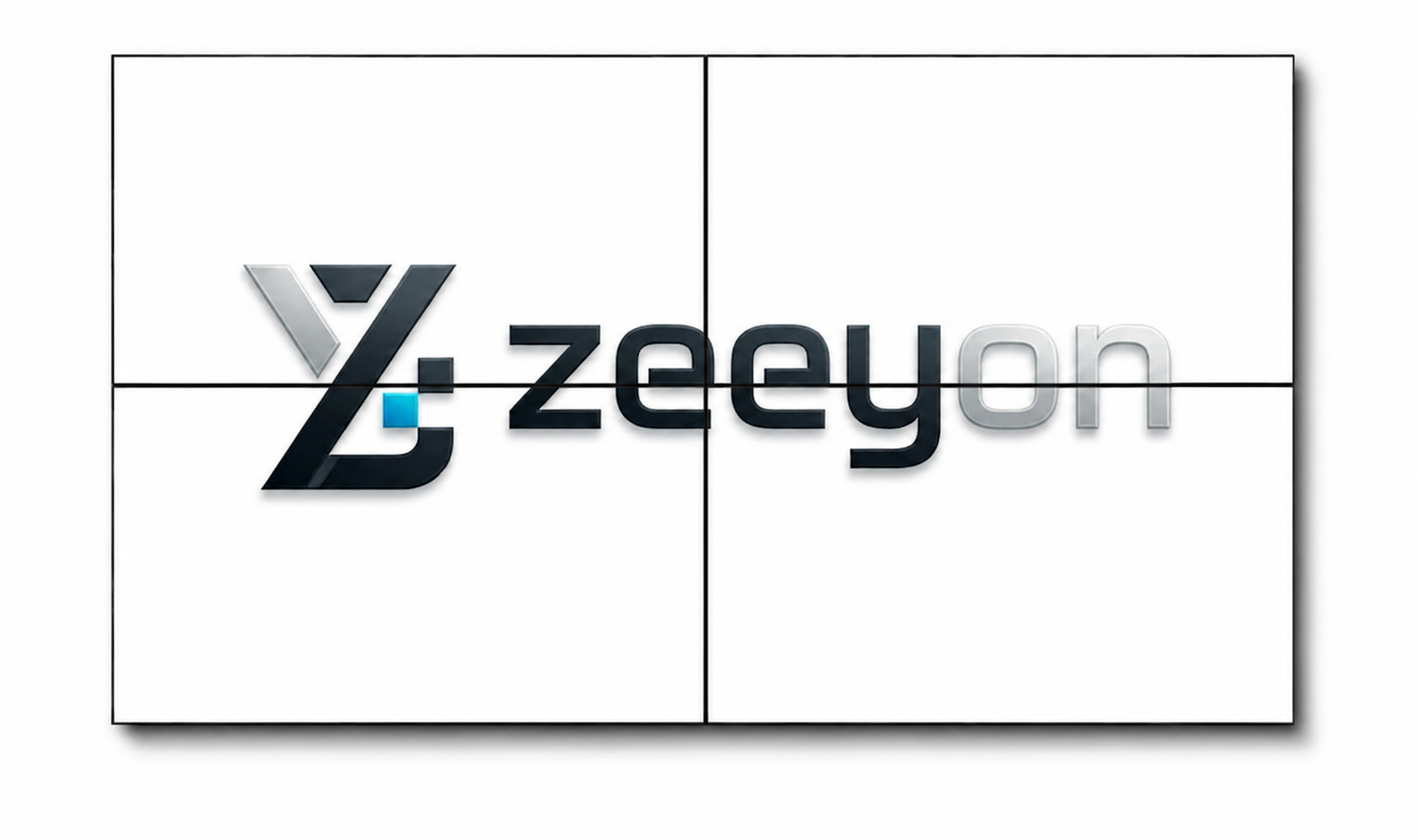 Mur vidéo 4 panneaux Zeeyon